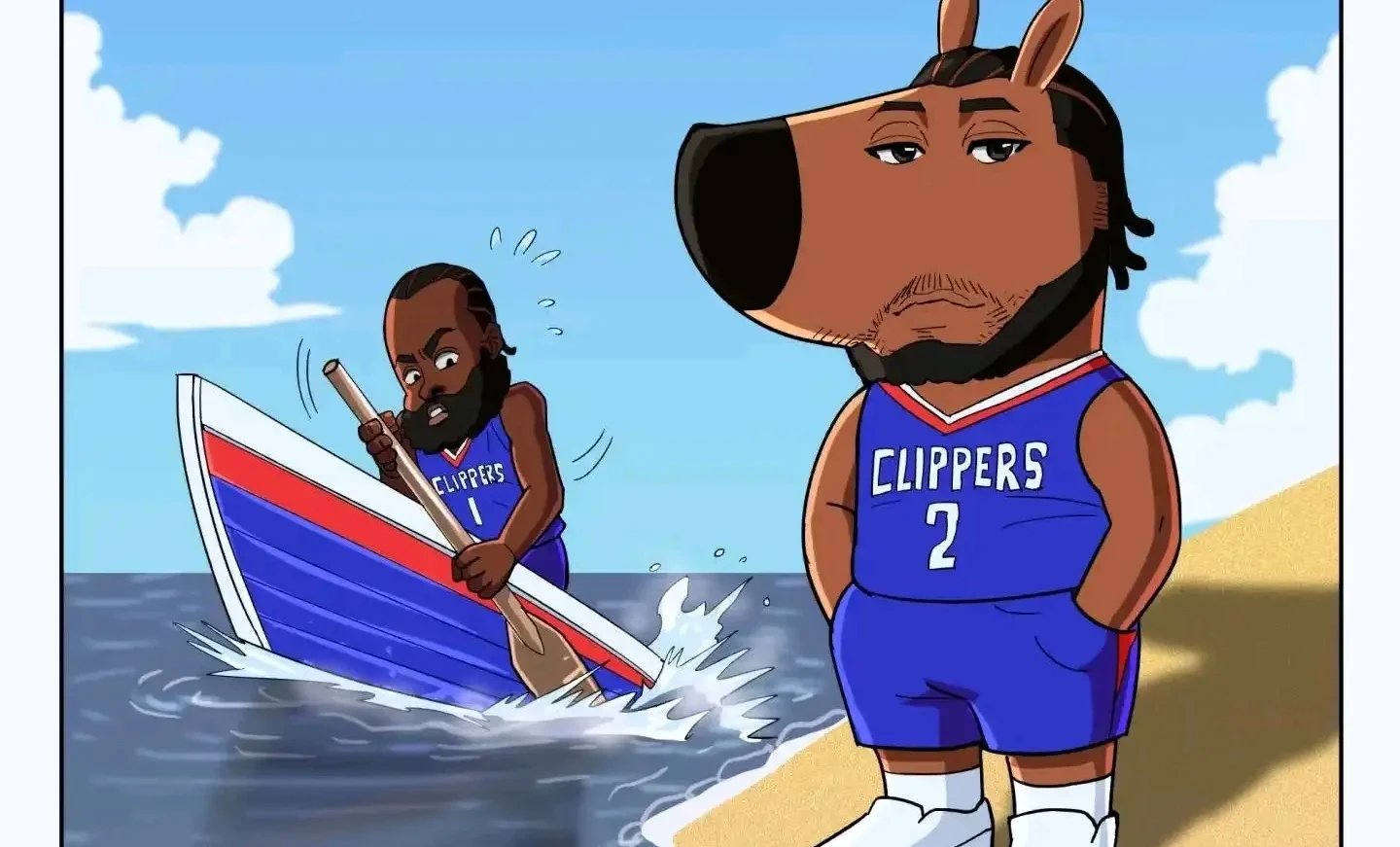 快船击败魔术，路威展现统治力！的简单介绍