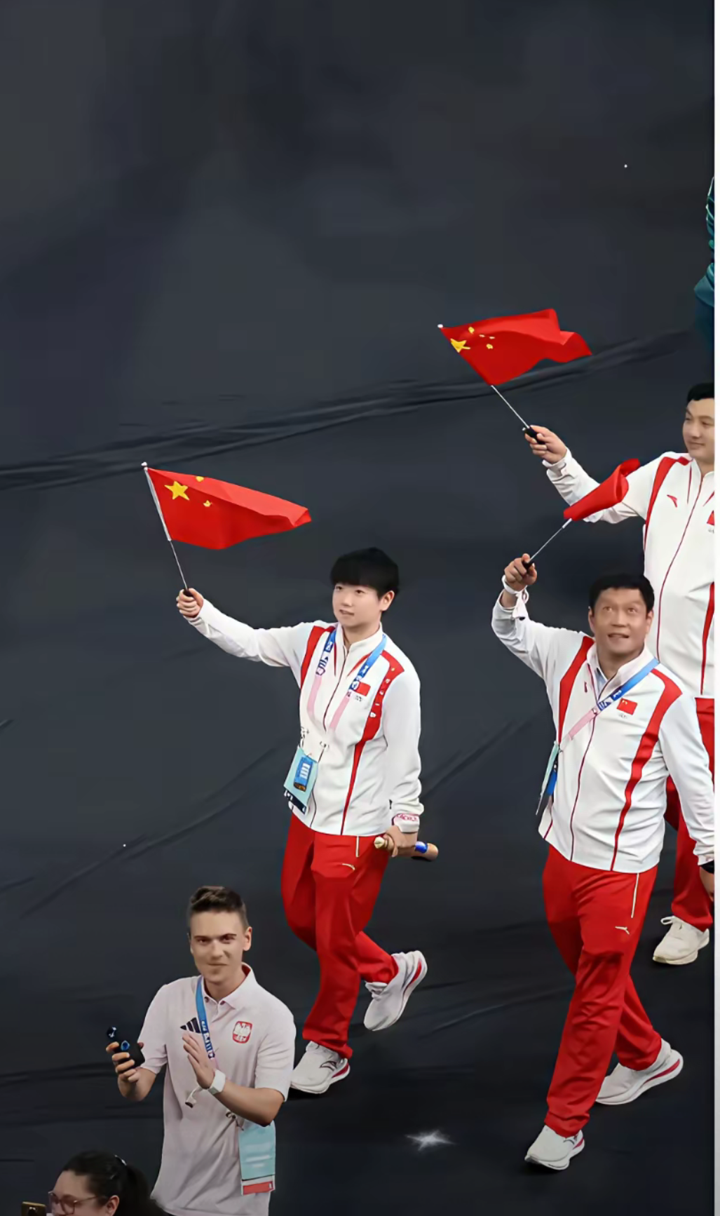 运动员们在赛场上无愧高手之名